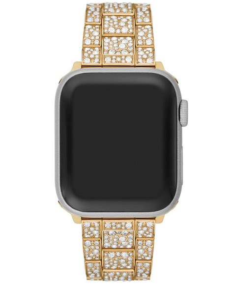 michael kors apple watch band gold|michael kors apple watch strap.